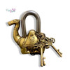 "the Desert Nomad" Camel Style Traditional Camel Souvenir Unique Gift Idea Middle Eastern Accessory | Handmade Brass Animal Shaped Lock | Vintage Shelf Decor - Luxury Handcrafted Art Craftihouse Dubai
