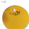Funny Wooden Plate Mafi Moshkel Artisan Ceramic Magnet Unique Dubai Souvenir - Luxury Handcrafted Art Craftihouse Dubai