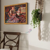 Oil Painting On Canvas 50x70 Cm Carpet Workshop Scene Painting Original Painting For Wall Decor | High-end Boutique Souvenir | Crafted In Dubai - Luxury Handcrafted Souvenir Craftihouse Dubai