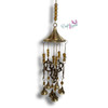 Brass Wind Chimes Hanging Wind Premium Magnetic Artwork Iconic Heritage Keepsake - Luxury Handcrafted Art Craftihouse Dubai