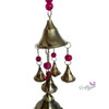 Brass Wind Chimes | Handmade Hanging Wind Chime | Camel Wind Chime 50cm | Gift Ideas - Luxury Handcrafted Souvenir Craftihouse Dubai