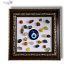 Evil Eye Charm Ornamented With Natural | Premium Handmade Agate Stone | Handcrafted Heritage Gift - Luxury Handcrafted Art Craftihouse Dubai