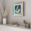 Traditional Khanjar Framed Dubai Dagger | Premium Handcrafted Memento | High-end Gift - Luxury Handcrafted Art Craftihouse Dubai