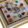 Elephant Blue Eye Wall Hanging With | Unique Cultural Mineral Art | Sophisticated Home Decor - Luxury Handcrafted Art Craftihouse Dubai