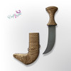 A sophisticated 18 cm unsharpened Khanjar dagger, perfect as a thoughtful and symbolic gift for a valued colleague or collector.