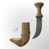 Craftihouse branded 18 cm decorative unsharpened Khanjar dagger, a luxurious and unique gift choice for collectors of traditional heritage items.