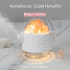 Magic Teapot Ultrasonic Humidifier Crystal Salt Stone Fragrance Aromatherapy