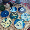Seven Evil Eye Tea | Authentic Turkish Protection Charm | Spiritual Gift - Luxury Handcrafted Art Craftihouse Dubai