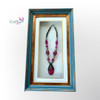 Necklace Necklace Decor Gift | Sophisticated Gallery Wall Art | Hand-painted Frame Piece - Luxury Handcrafted Art Craftihouse Dubai
