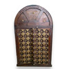 Handmade Antique Wooden Window – Vintage Wall Décor Frame 90x53 Cm | Luxury Heritage Decor & Unique Artisan Piece - Luxury Handcrafted Art Craftihouse Dubai