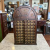 Handmade Antique Wooden Window – Vintage Wall Décor Frame 90x53 Cm | Luxury Heritage Decor & Unique Artisan Piece - Luxury Handcrafted Art Craftihouse Dubai