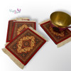 Turkish Rug Tea Coaster | Artisan Home Decor Souvenir - Luxury Handcrafted Art Craftihouse Dubai