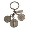 UAE coins key chain