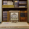 Craftihouse souvenir frame with traditional UAE cultural imagery and real currency.