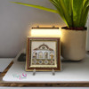 Emirates Collectible Coins Frame Wood Traditional Magnetic Decor Elegant Cultural Memento - Luxury Handcrafted Art Craftihouse Dubai