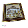 Emirates Collectible Coins Frame Wood Traditional Magnetic Decor Elegant Cultural Memento - Luxury Handcrafted Art Craftihouse Dubai
