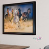 5 Horses Canvas Art | Original Digital Illustration - Luxury Handcrafted Art Craftihouse Dubai