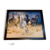 5 Horses Canvas Art | Original Digital Illustration - Luxury Handcrafted Art Craftihouse Dubai