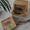 Luxury Table Wooden Coasters Set Digital Handcrafted Fridge Memento Traditional Home Decor Showcase - Craftihouse Dubai
