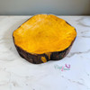 Exclusive Wooden serving plate  , Natural wood serving platter  , hand carved serving plate 20 cm Heritage Collection Detail