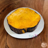 Artisan Wooden serving plate  , Natural wood serving platter  , hand carved serving plate 20 cm Professional Product Shot