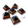 Premium Artisan Natural 7 Chakra Pyramid High-Quality Design View