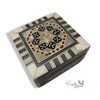 Exclusive Syrian Small Jewelry Box, Mosaic box, Jewelry box, Handmade box,Wooden box,mother of pearl inlay Heritage Collection Detail