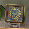 Premium Moroccan Ceramic framed hand painted High-Quality Design View
