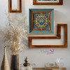 Luxury Artisan Ceramic vintage hand painted Showcase - Craftihouse Dubai