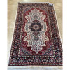 Exclusive Kashmiri Silk Carpet 4x6 Feet Perfect Handmade Gift For Your Home Handmade Pure Synthetic Silk Carpet Heritage Collection Detail