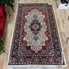 Luxury Kashmiri Silk Carpet 4x6 Feet Perfect Handmade Gift For Your Home Handmade Pure Synthetic Silk Carpet Showcase - Craftihouse Dubai