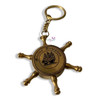 An exclusive Craftihouse vintage ship wheel compass keychain designed to bring maritime heritage, exploration spirit, and rustic elegance to everyday carry accessories.
