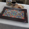 Luxury Artisan Gifting Rectangular hand painted Showcase - Craftihouse Dubai