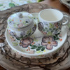 Luxury Luxury Fine Porcelain-Style Painted Ceramic Tea Collection Showcase - Craftihouse Dubai