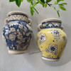 Exclusive Artisan "Hand Painted Ceramic Vase Heritage Collection Detail