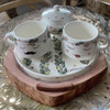 Luxury Hand painte Mr & Mrs Ceramic Tea serving set Showcase - Craftihouse Dubai
