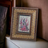Premium Handmade Miniature Painting on Camel Bone High-Quality Design View