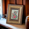 Exclusive Handmade Miniature Painting on Camel Bone Heritage Collection Detail