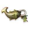 Luxury Uae Brass Fish Padlock Buddhist Showcase - Craftihouse Dubai