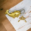 Artisan Uae Brass Fish Padlock Buddhist Professional Product Shot