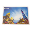 Global Village Postcard Cultural Artisan Ceramic Magnet Unique Dubai Souvenir - Luxury Handcrafted Art Craftihouse Dubai