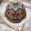 Luxury Artisan Hand Painted Round Butter Showcase - Craftihouse Dubai
