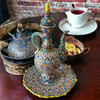 Exclusive Artisan Hand Painted Pitcher Serving Heritage Collection Detail