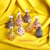 Premium Vintage Perfume bottle , assorted color 1 piece perfume bottle Handcrafted Detail View
