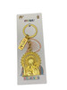 Premium Ain Elegance: Golden Key Artisan Ceramic Magnet Unique Dubai Souvenir High-Quality Design