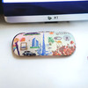 Premium Solid Glasses Case Portable Flap Boutique Fridge Magnet Authentic Middle Eastern Art High-Quality Design