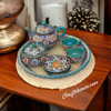 Luxury Uae Uae Hand painted Tea Showcase - Craftihouse Dubai