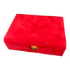 Artisan Luxurious Red Velvet Jewelry Box , Elegant Gift Box , Jewelry Box , Red velvet Storage Box , Corporate gift box , VIP Gift box Unique Product View