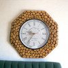 Premium Artisan Hexagon shape Slice Woods High-Quality Design