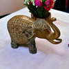 Exclusive Artisan Handcrafted Brass Elephant Vintage Heritage Collection Detail